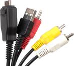 Sony USB AV-kabel Type 2 VMC-MD2 voor DSC-H20, HX1, en HX5V, Verzenden, Zo goed als nieuw