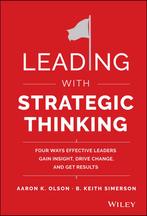 Leading With Strategic Thinking 9781118968154 Aaron Olson, Boeken, Gelezen, Aaron Olson, B. Keith Simerson, Verzenden
