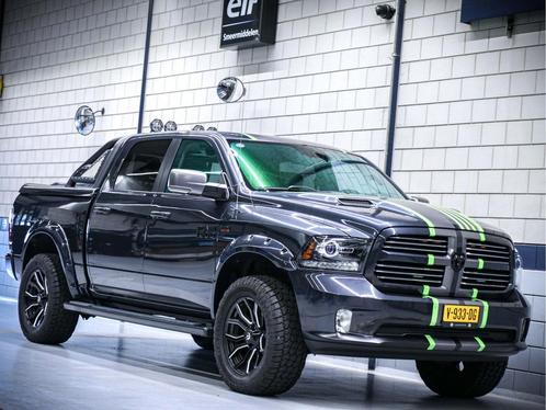 Dodge Ram 1500 Sport | Bijtellingsvriendelijk! | 5.7L V8 Hem, Auto's, Dodge, Onderhoudsboekje, Lease, Zwart, Automaat, Overige carrosserieën