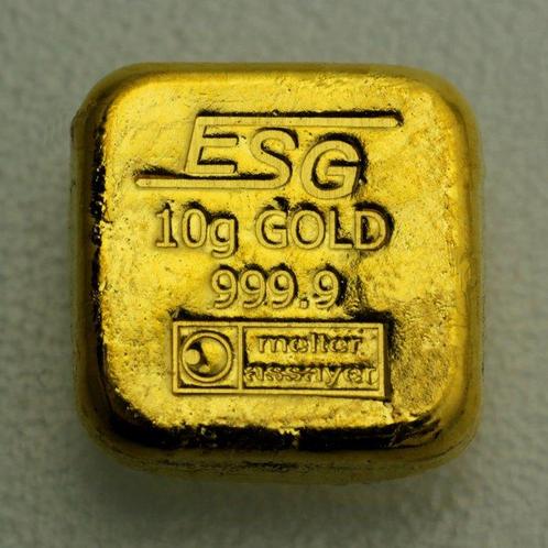 10 gram - Goud .999 - ESG Edelmetalle Deutschland, Postzegels en Munten, Edelmetalen en Baren