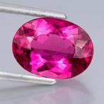 1 pcs Roze Toermalijn - 2.81 ct - nternational Colored, Nieuw