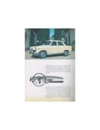 1960 ALFA ROMEO GIULIETTA BROCHURE FRANS, Nieuw, Alfa Romeo, Author