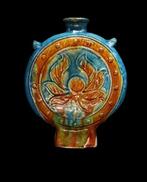 Oud-Chinees Vaas moonflask van Fahua-keramiek met, Antiek en Kunst