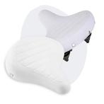 Voltano Drifter Fietszadel - Wit - Gratis Zadelstrop, Verzenden, Nieuw