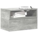 vidaXL Nachtkastjes 2 st wandgemonteerd 45x26x28,5 cm, Verzenden, Nieuw, Hout