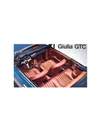 1965 ALFA ROMEO GIULIA GTC BROCHURE ITALIAANS, Boeken, Auto's | Folders en Tijdschriften, Nieuw, Alfa Romeo, Author