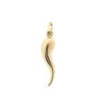 Gouden hanger van een Italiaanse peper (Hanger of bedel), Sieraden, Tassen en Uiterlijk, Bedels, Ophalen of Verzenden, Gebruikt