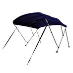 Navishade Biminitop 3 Boog 137cm Navy Doek-Breedte 170 - 182, Ophalen of Verzenden, Nieuw