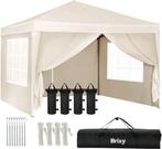 2dekans | Brixy Partytent - Opvouwbaar - Easy Up - 3x3m -, Ophalen of Verzenden, Zo goed als nieuw