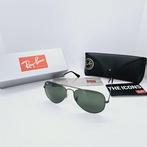 Ray-ban zonnebril Aviator large metal gunmetal green, Sieraden, Tassen en Uiterlijk, Zonnebrillen en Brillen | Heren, Nieuw