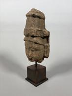 Gupta. Inde Steen Beeldhouwwerk van Shiva - 28 cm