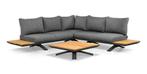Suns Stockholm loungeset antraciet medium Southend |, Ophalen of Verzenden, Nieuw