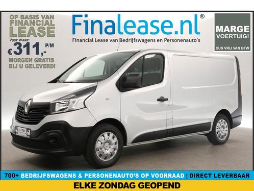 Renault Trafic 1.6 dCi T27 L1H1 MARGE Airco Cruise €311pm, Auto's, Bestelauto's, Lease, Handgeschakeld, Diesel, Renault, Zilver of Grijs