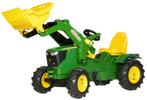 LUXE Rolly Toys Traptractor met Luchtbanden en Voorlader, Ophalen of Verzenden, Nieuw, Trapvoertuig