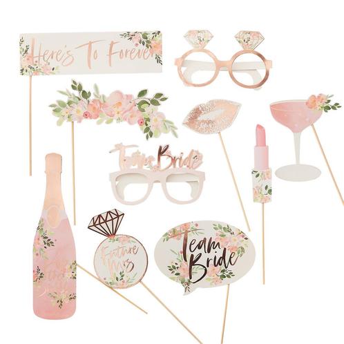 Vrijgezellenfeest Photobooth Props Karton 10st, Hobby en Vrije tijd, Feestartikelen, Nieuw, Verzenden