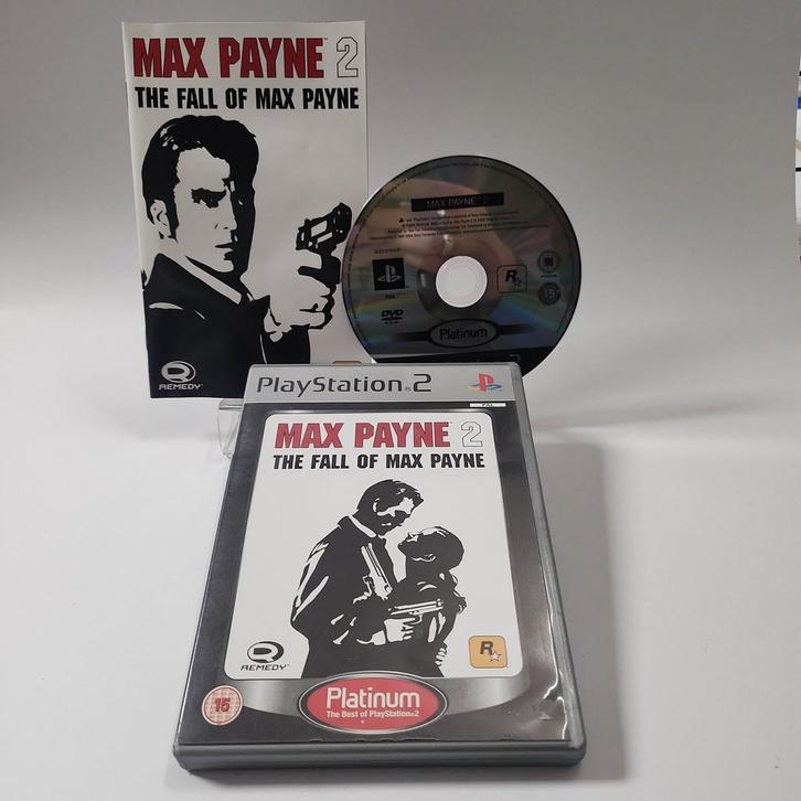 Max Payne 2 the Fall of Max Payne Platinum Playstation 2, Spelcomputers en Games, Games | Sony PlayStation 2, Ophalen of Verzenden