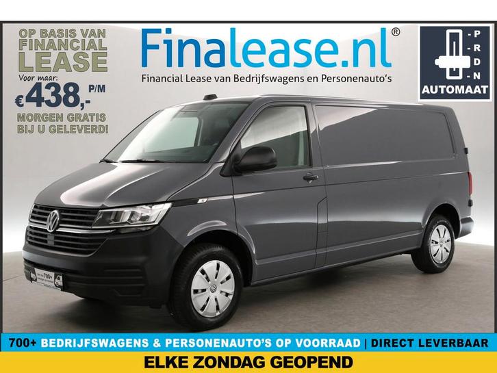 Volkswagen Transporter 2.0 TDI 150PK L2H1 | Automaat | Airco, Auto's, Bestelauto's, Lease, Automaat, Diesel, Volkswagen, Zilver of Grijs
