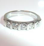Ring - 14 karaat Witgoud -  0.46 tw. Diamant  (Natuurlijk), Sieraden, Tassen en Uiterlijk, Antieke sieraden