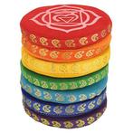 Klankschaalkussens 7 Chakras (9,5 cm), Verzenden, Nieuw