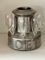 Moët & Chandon - Champagne koeler - Glas, Metaal