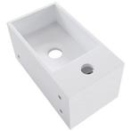 Wiesbaden Julia - Fontein - Links - 35x20x16cm - Solid, Doe-het-zelf en Verbouw, Sanitair, Ophalen of Verzenden, Nieuw