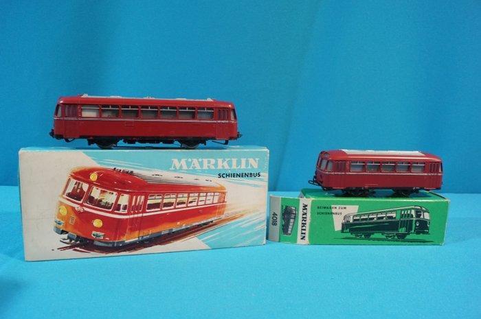 Märklin H0 - 3016/4018 - Modeltrein motorwagen (2) - Railbus, Hobby en Vrije tijd, Modeltreinen | H0