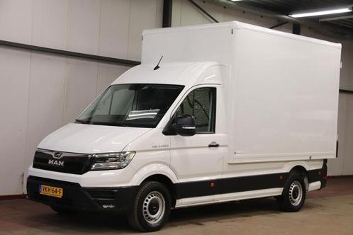 MAN Etge-athlet Elektrisch BAKWAGEN MEUBELBAK, Auto's, Bestelauto's, Lease, Automaat, Financial lease, Wit, Stof, Overige brandstoffen