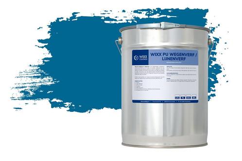 Wixx PU Wegenverf Lijnenverf RAL 5017 | Verkeersblauw 2.5L, Doe-het-zelf en Verbouw, Verf, Beits en Lak, Verf, Blauw, Nieuw, Minder dan 5 liter