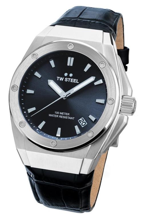 TW Steel CE4108 CEO Tech horloge 44 mm, Sieraden, Tassen en Uiterlijk, Horloges | Heren, Polshorloge, Nieuw, Overige merken, Staal