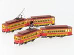 Mehano H0 - 790408 - Modeltram (2) - 2x Tram motorwagen met, Hobby en Vrije tijd, Modeltreinen | H0, Nieuw
