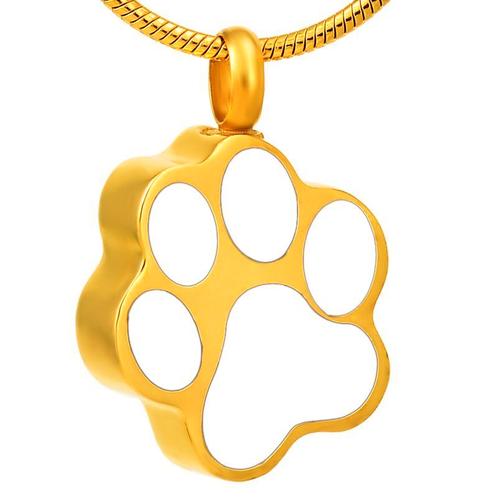 Assieraad, ashanger pootje dier goud, Sieraden, Tassen en Uiterlijk, Kettinghangers, Goud, Nieuw, Dier, Overige materialen
