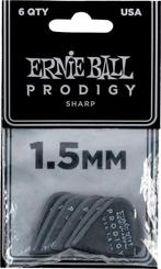 Ernie Ball 9335 Prodigy sharp plectrum 1.50 mm 6-pack, Ophalen of Verzenden, Nieuw, Elektrische gitaar