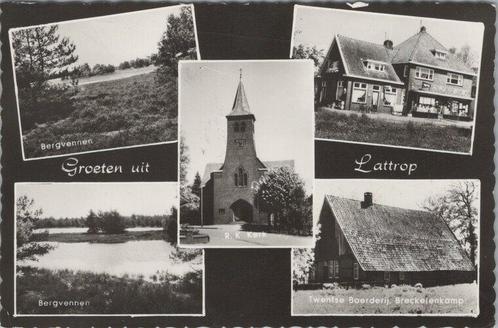 LATTROP - Meerluik Groeten uit Lattrop, Verzamelen, Ansichtkaarten | Nederland, Verzenden