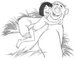 Jaume Esteve - The Jungle Book - Mowgli & Baloo - Original, Nieuw