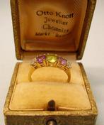 Zonder minimumprijs - Ring - 8 karaat Geel goud - 2.00ct., Sieraden, Tassen en Uiterlijk, Ringen, Nieuw