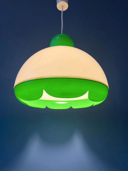 Green And White Acrylic Glass Flower Pendant Lamp, Huis en Inrichting, Lampen | Hanglampen, Nieuw, Ophalen of Verzenden