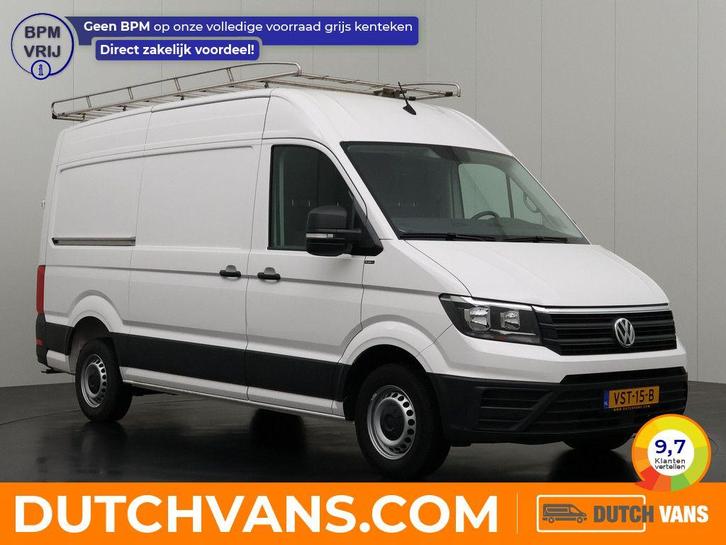 Volkswagen Crafter Bestelbus 2.0TDI | wit, Auto's, Bestelauto's, Onderhoudsboekje, Lease, Handgeschakeld, BTW verrekenbaar, Diesel