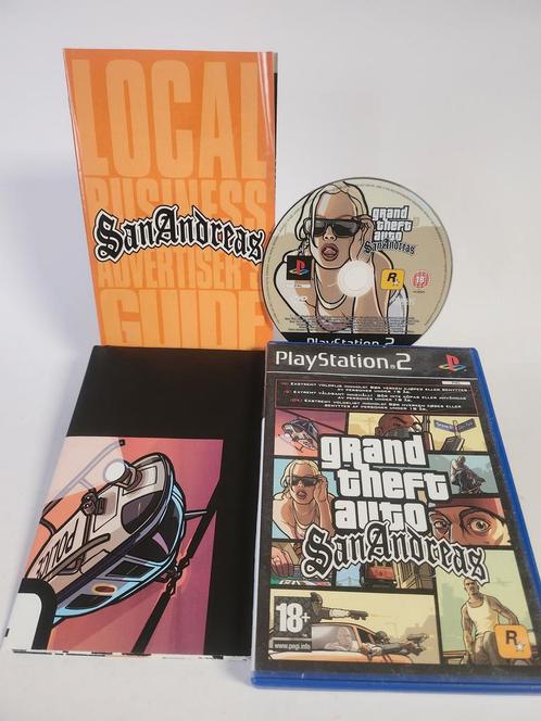 Grand Theft Auto San Andreas Playstation 2, Spelcomputers en Games, Games | Sony PlayStation 2, Ophalen of Verzenden
