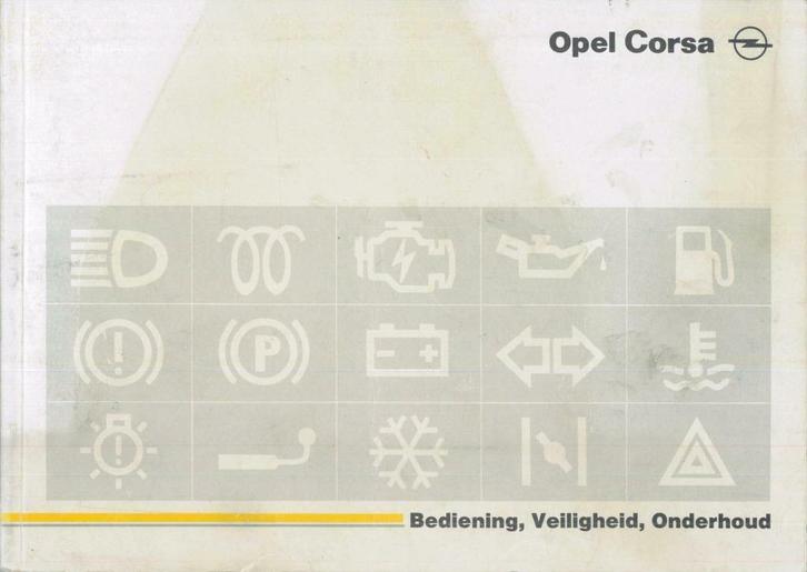 1989/1990 Opel Corsa instructieboekje handleiding Nederlands, Auto diversen, Handleidingen en Instructieboekjes, Verzenden