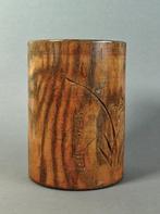 Penseelpot - penselenpot - Hout, Antiek en Kunst