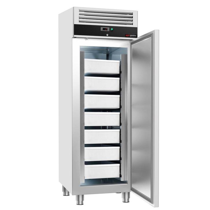 GGM Gastro | Vrieskast voor vis RVS ECO - EN 600x400 - 600 |, Witgoed en Apparatuur, Vriezers en Diepvrieskisten, Inbouw, Vrieskast