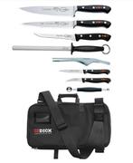 8-delige messenset met foedraal, Verzenden