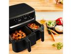 Tefal Dual Easy Fry EY901N10 - Heteluchtfriteuse - 8,3L -, Verzenden, Zo goed als nieuw