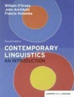 Contemporary Linguistics 9781405899307 Katamba Francis, Verzenden, Gelezen, Katamba Francis