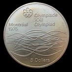 Canada. Elizabeth II. 5 Dollars 1976 / Olimpiadas Montreal