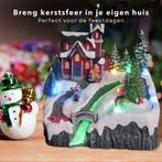 2dekans | Nampook Kerstdorp - Kunststof - Batterij - 20x16, Ophalen of Verzenden, Zo goed als nieuw