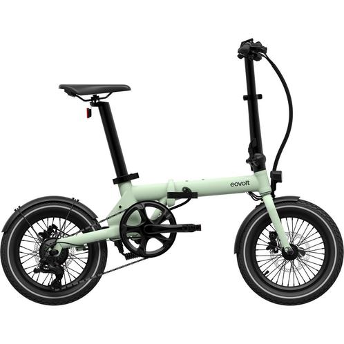 Eovolt elektrische vouwfiets Morning 16 v3 groen, Fietsen en Brommers, Fietsen | Vouwfietsen, Nieuw