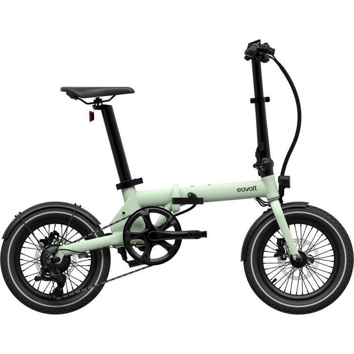 Eovolt elektrische vouwfiets Morning 16 v3 groen, Fietsen en Brommers, Fietsen | Vouwfietsen, Nieuw