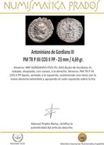 Romeinse Rijk. Gordian III (238-244 n.Chr.). Antoninianus, Postzegels en Munten