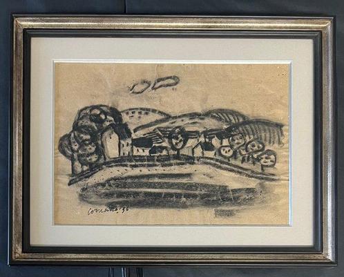 Corneille (1922-2010) - Paysage du Limbourg, Antiek en Kunst, Kunst | Designobjecten